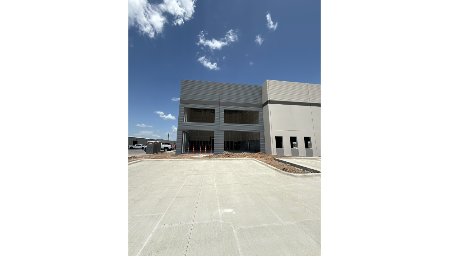 Mustang Ridge — front elevation, storefront openings